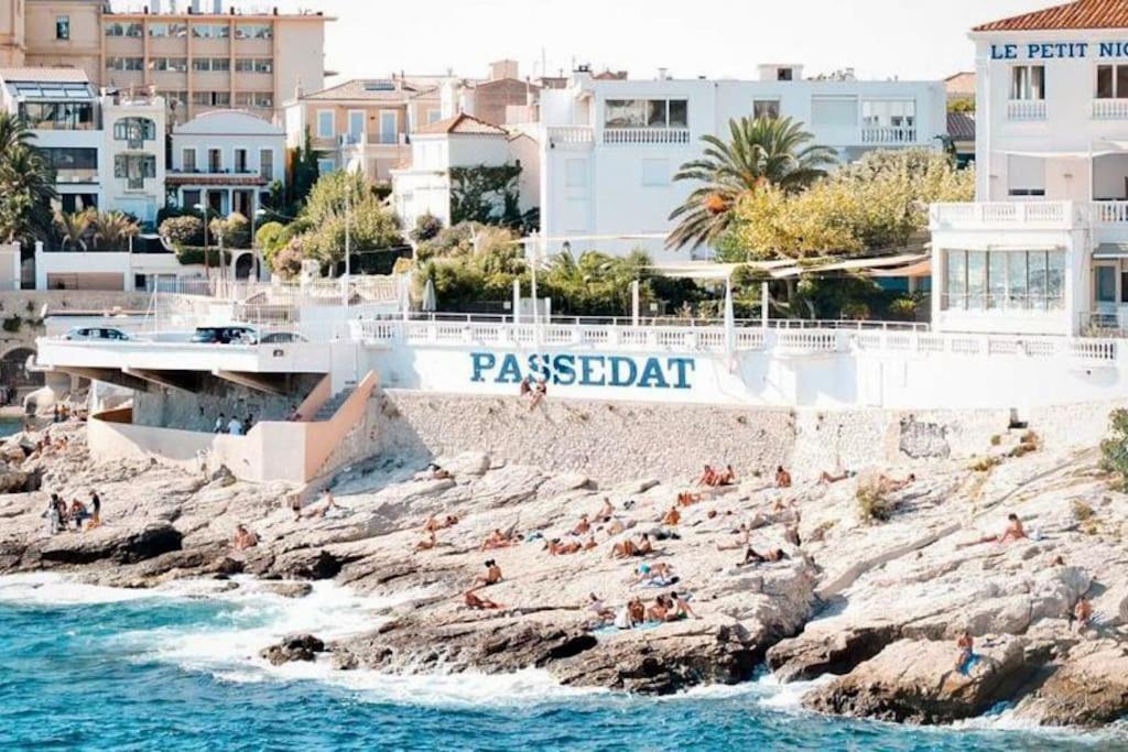 Superbe Logement Au Vallon Des Auffes Marseille Exterior photo